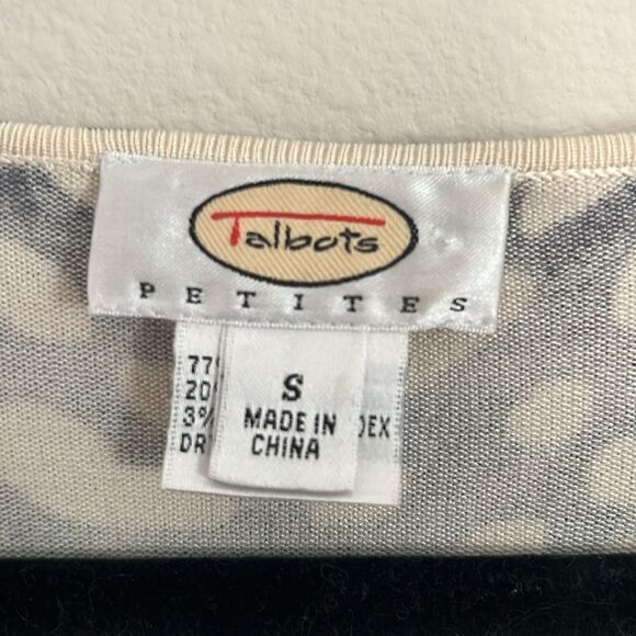 Talbots Silk Blouse Top - Picture 3 of 5